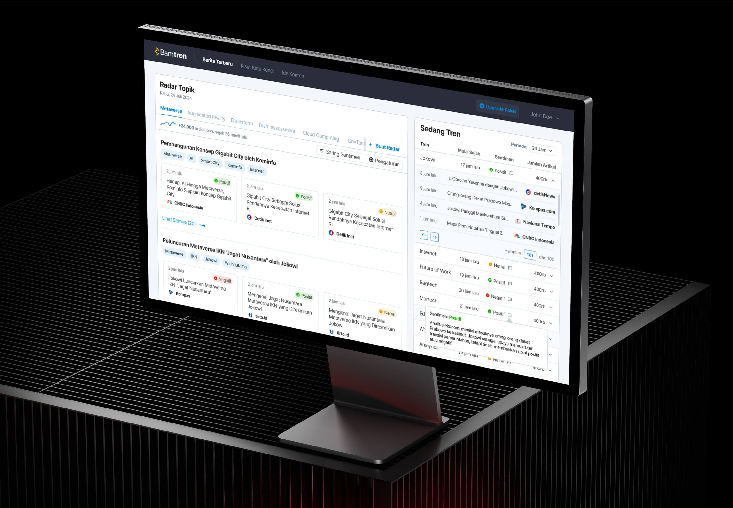 Bamtren - Content Research Tools